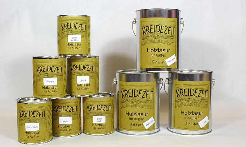 Kreidezeit Holzlasuren